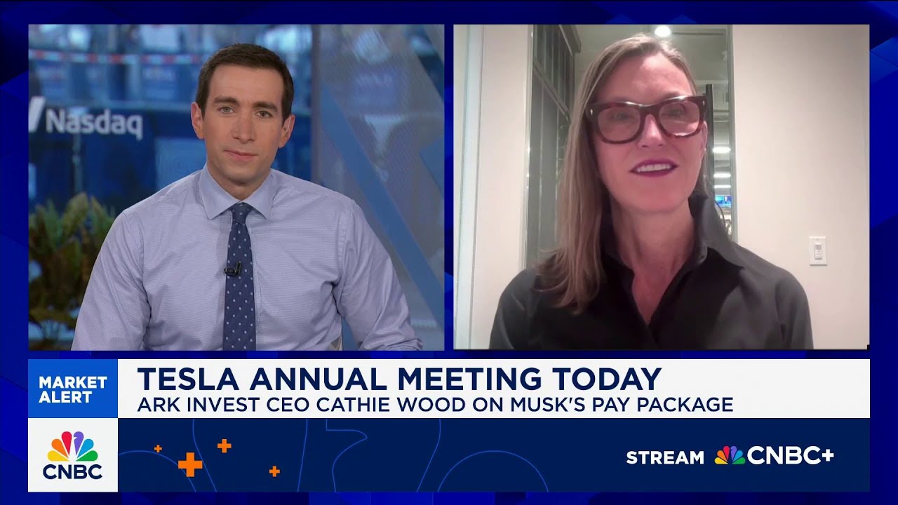 Ark Invest CEO Cathie Wood: Tesla CEO Elon Musk deserves his pay package