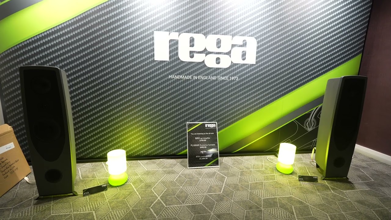 2025 The Bristol Hi-Fi Show - Rega Research - Rega AYA, Planar 3, Brio