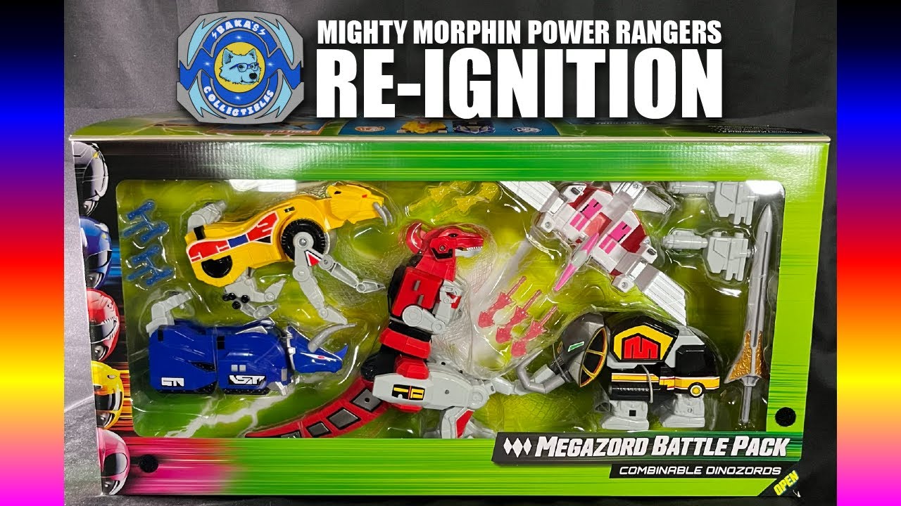 Re-Ignition Megazord Battle Pack Review - Mighty Morphin Power Rangers