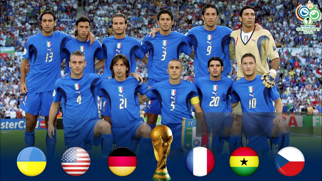 ايطاليا 🇮🇹 الطريق الي النصر كاس العالم 2006 🏆 رحلة الاتزوري الى الفوز باغلى الالقاب » تعليق عربي «