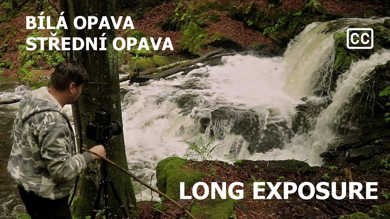 Landscape analog film photography. Bílá Opava a Střední Opava. Fotografování krajiny - na film.
