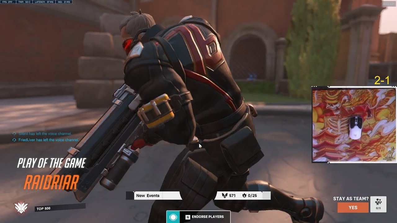 POTG! GALE THE BEST SOLDIER 76 IN THE WORLD ! OVERWATCH 2 TOP 500 GAMEPLAY