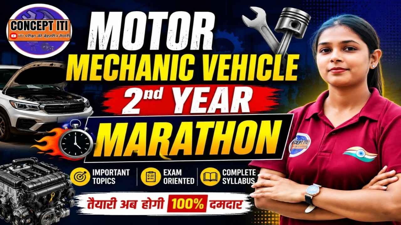 MMV trade theory questions paper 2nd year for cbt exam || mechanic motor vehicle #mmv #iti