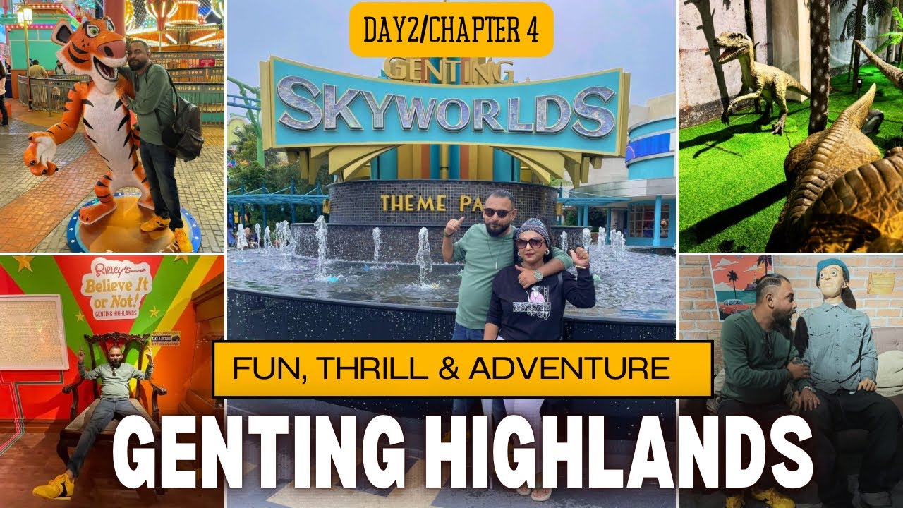 Genting Highlands: Fun Rides & Adventure | Twin Tower visit | Malaysia series 2024