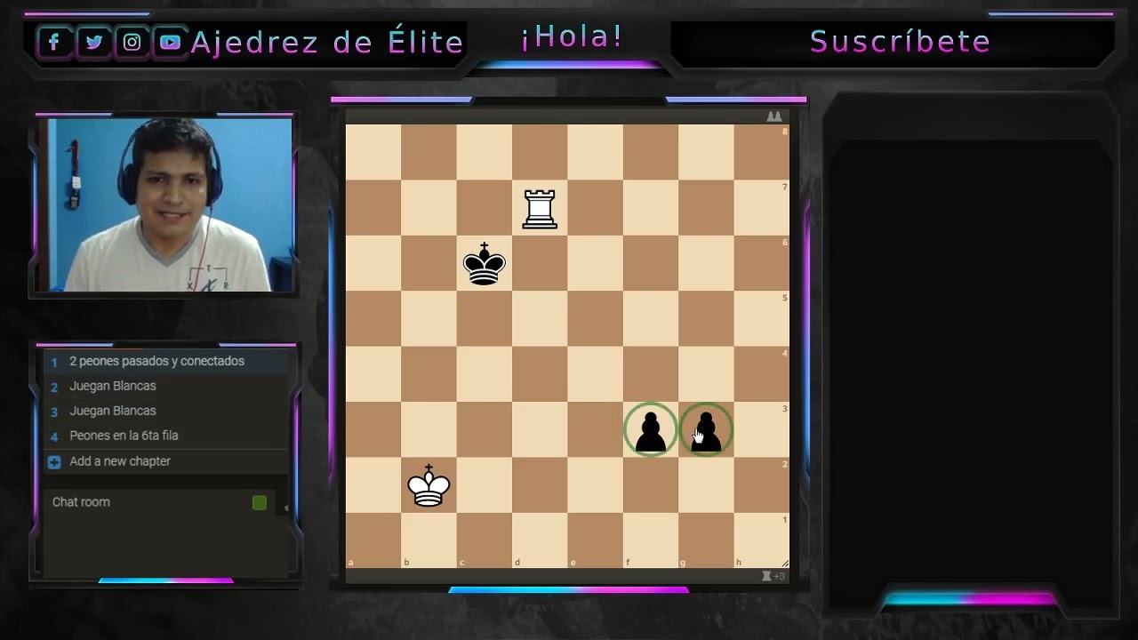 Cristian - Final Torre vs 2 Peones pasados y conectados