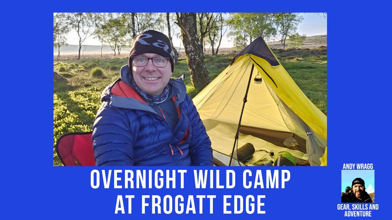 A Friday Night Wild Camp on Frogatt Edge #deer #peakdistrict #trangia #ospreypacks #wildcamping