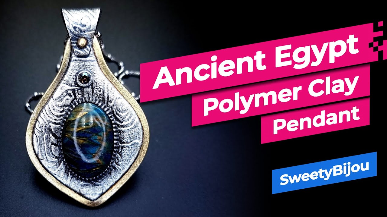 TUTORIAL: Polymer Clay Jewelry Project 