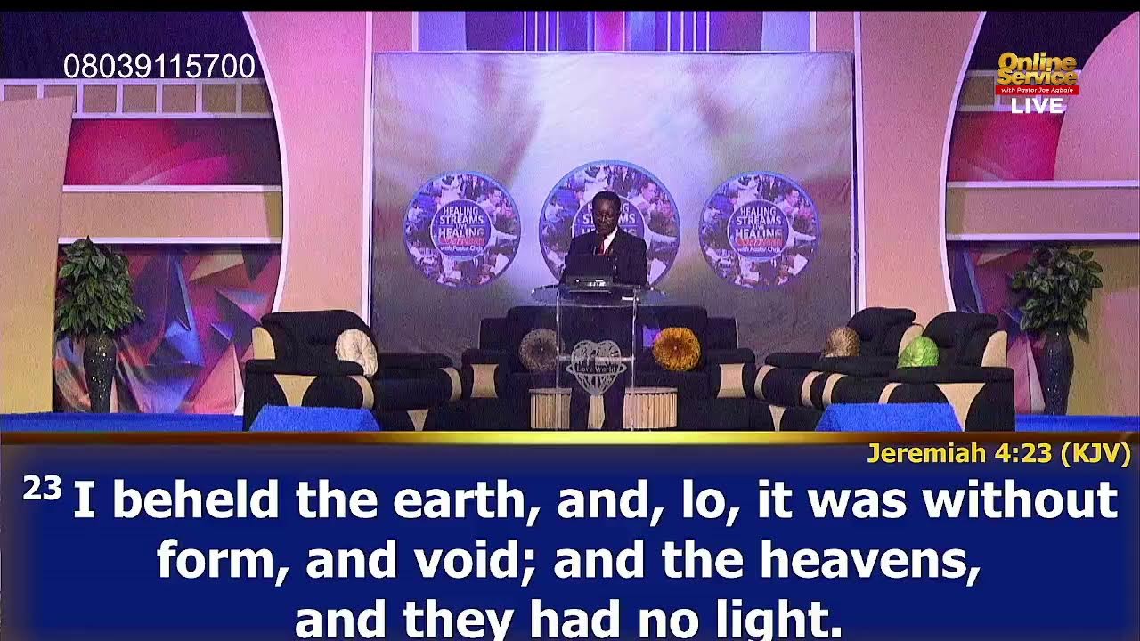 SUNDAY SERVICE WITH THE ESTEEMED PASTOR JOE AGBAJE// FEBRUARY 22ND 2026 //CEIBZ1