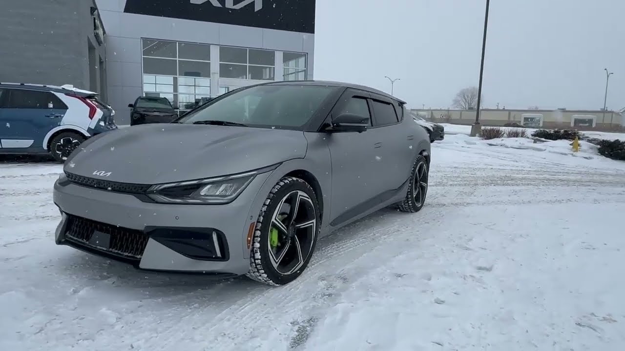 Kia EV6 GT 2023 AWD +576 HP Modèle et couleur ultra rare**