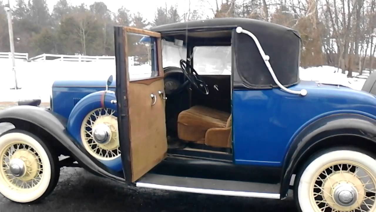 1931 DeVaux RS Custom Coupe