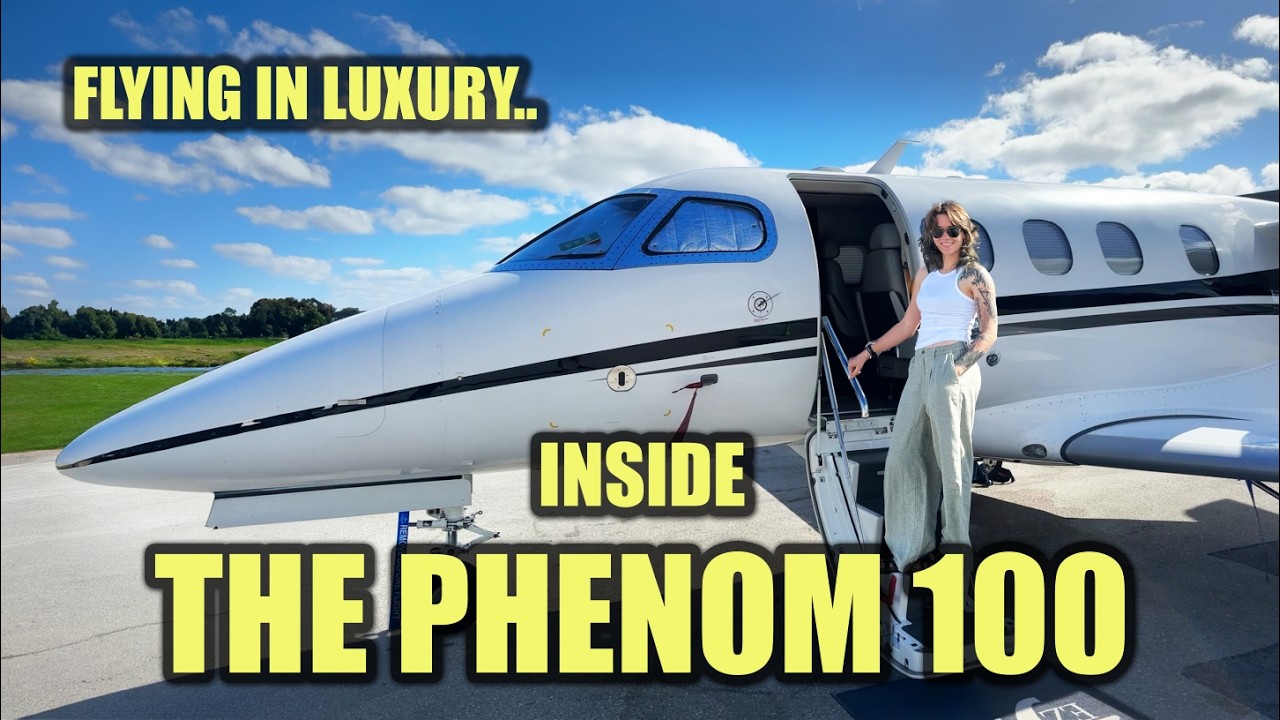 Лучший самолет для деловых путешественников: обзор Phenom 100