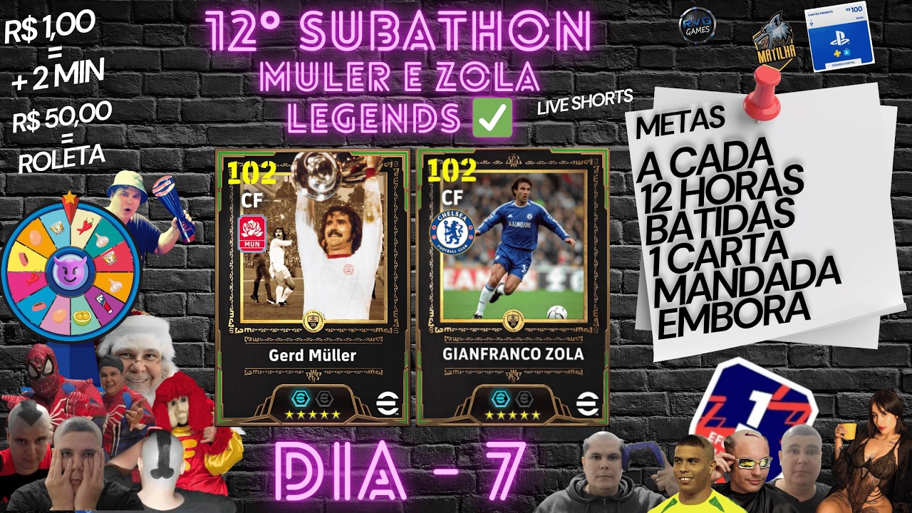 ATUALIZA&Ccedil;&Atilde;O SEMANAL AO VIVO - MULLER e ZOLA NOVOS LEGENDS ✅ - TODAS NOVIDADES 🔥