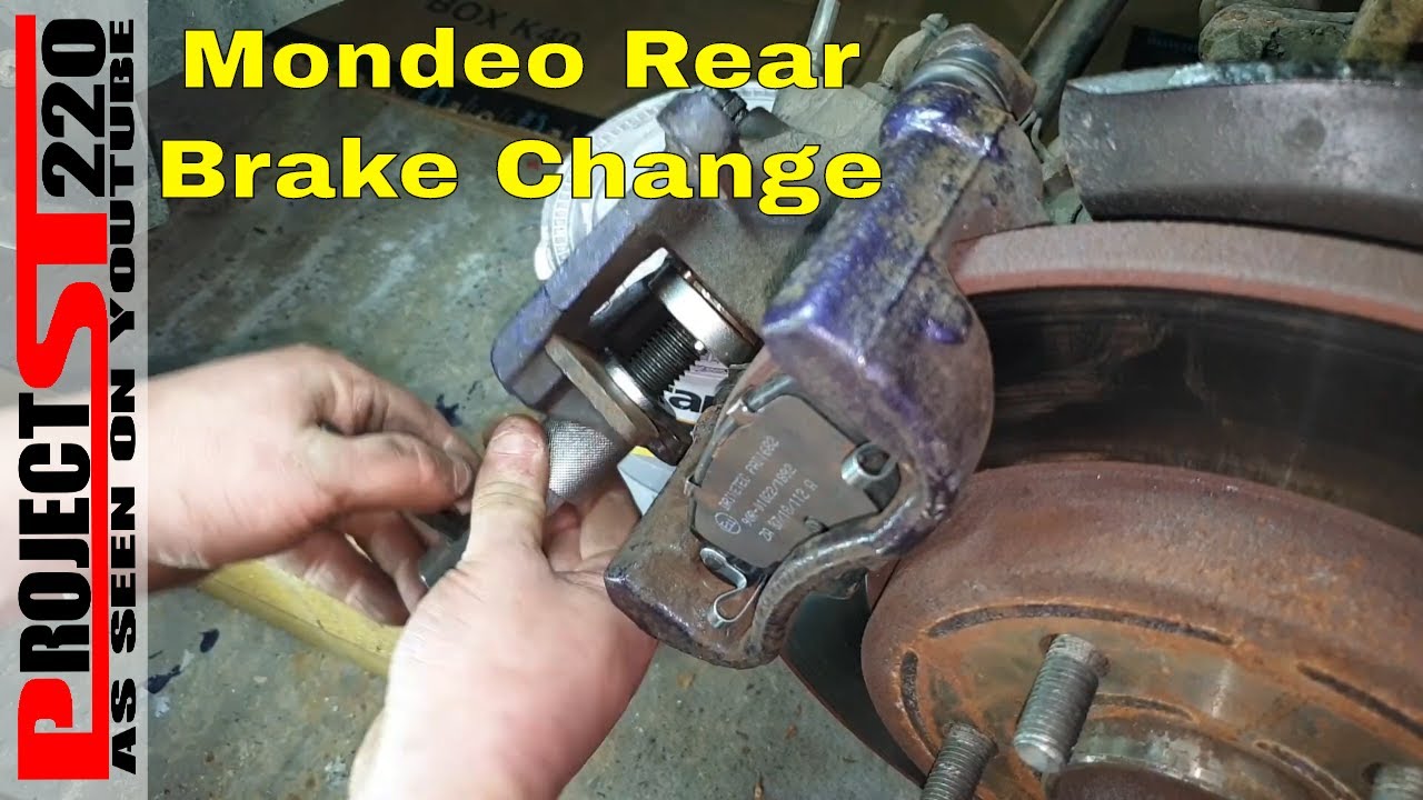 Ford Mondeo MK3 Rear Brake Pad Change (project st220)