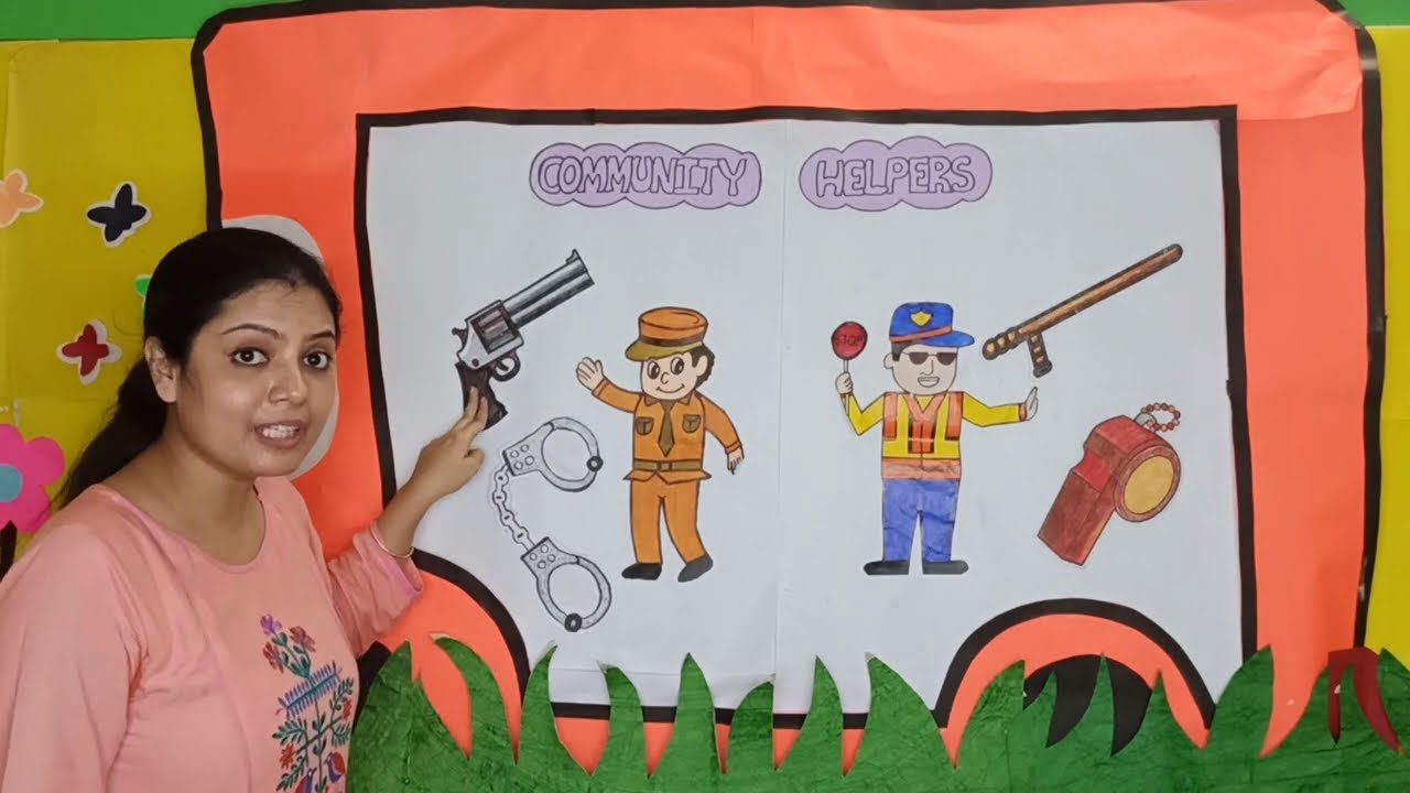 Let Us Learn - Community Helpers - Policeman || Educational Video by Pluto Education