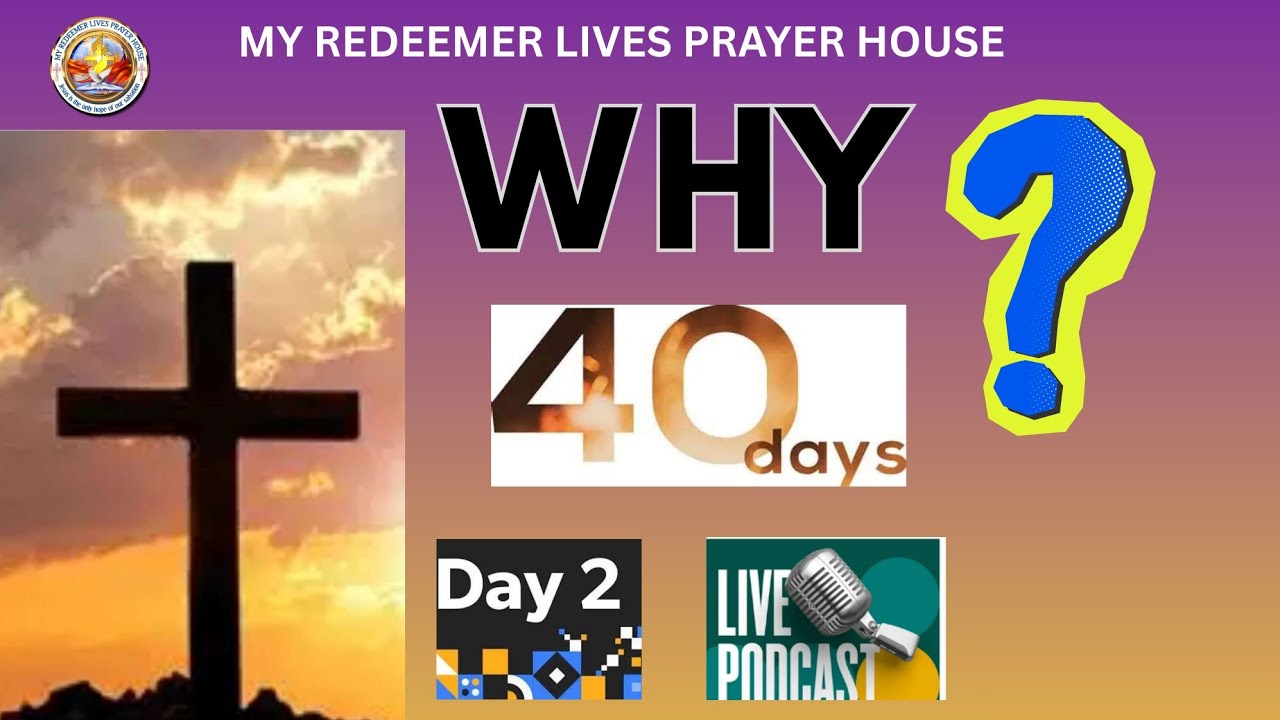 MRLPH Podcast - Day 2 of 40 Days of Fasting & Prayer #livestream #livevideo #churchlive #lentdays