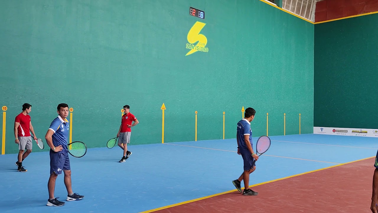 Semifinal de Frontenis Club San Isidro (Jóvenes Promesa de Jalisco vs Max Steel & Quemo).