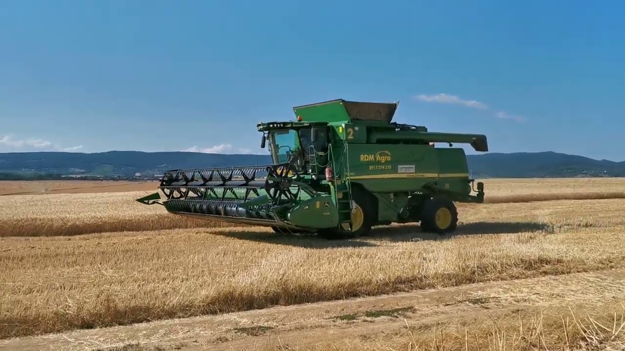 Žatva 2022 Pšenica 3x JOHN DEERE T660 11.časť