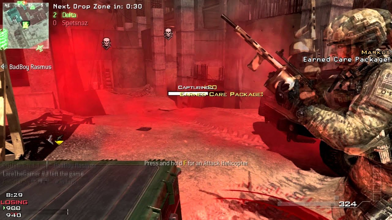 Angry kid on call of duty.