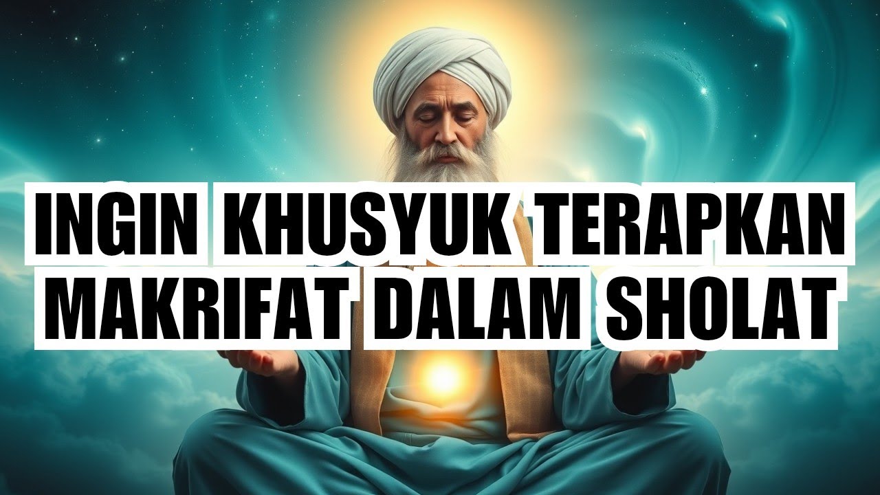Rahasia Sholat Khusyuk dengan Ilmu Makrifat Sehingga hadir ke Hadirat Allah yang Jarang Diketahui