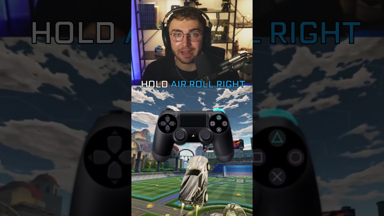 Simplest Way to air roll right (step-by-step)