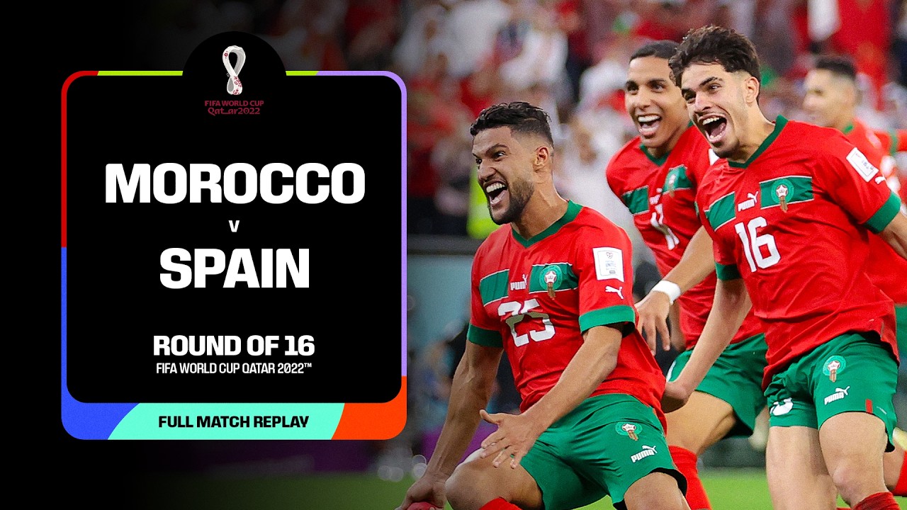 FULL MATCH: Morocco v Spain | 2022 FIFA World Cup
