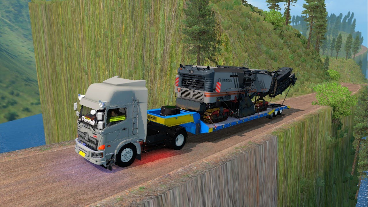 Euro Truck Simulator 2 – Heavy Transport on Steep Mountain Roads-Extreme Dangerous Route Challenge!
