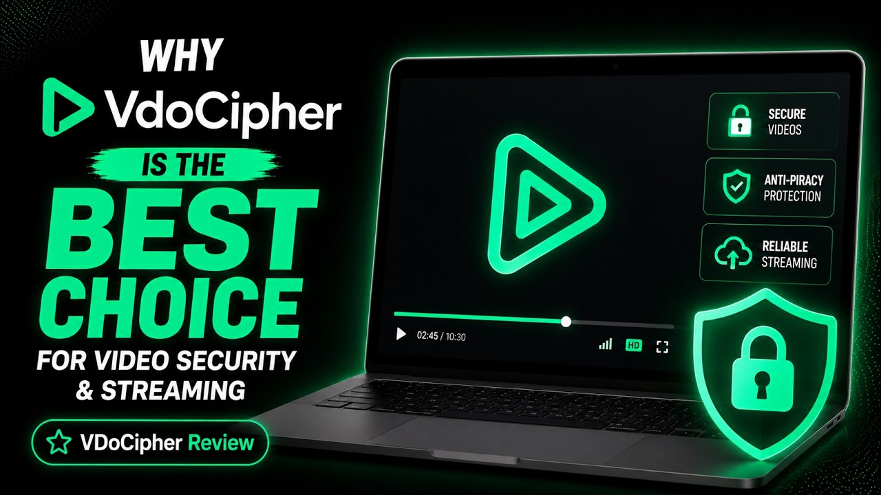 Why VdoCipher is the Best Choice for Video Security and Streaming | VdoCipher Review