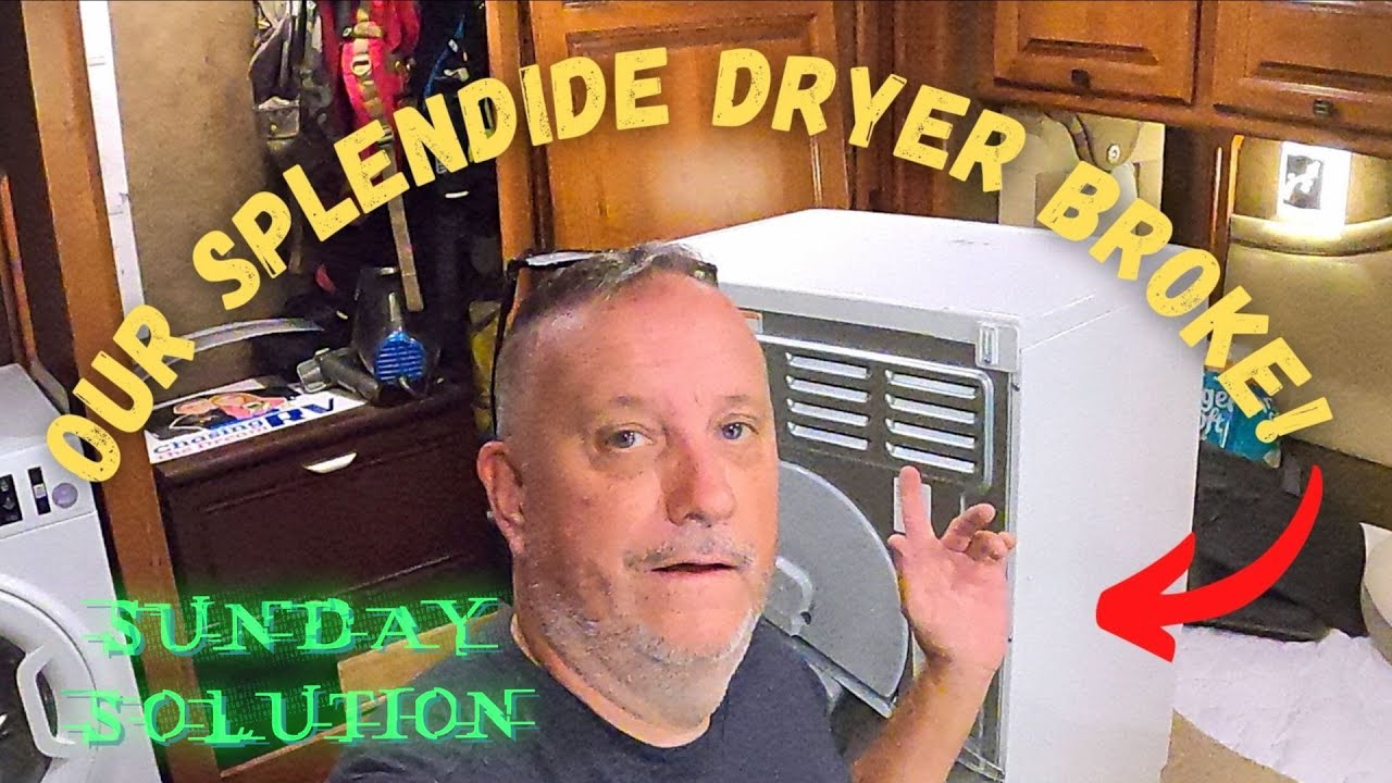Change Heating Element on Splendide Dryer | Sunday Solution| RV Repair