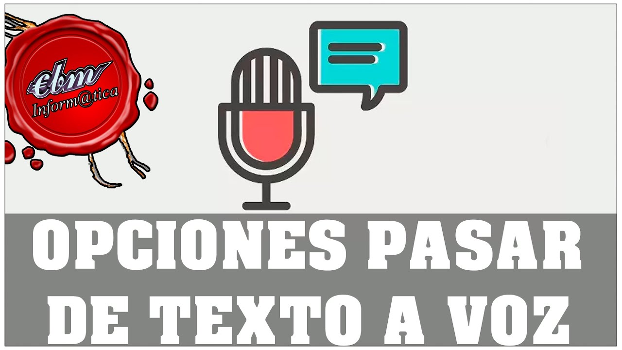 MEJORES WEBS PARA TRANSFORMAR TEXTO A VOZ EN 2024