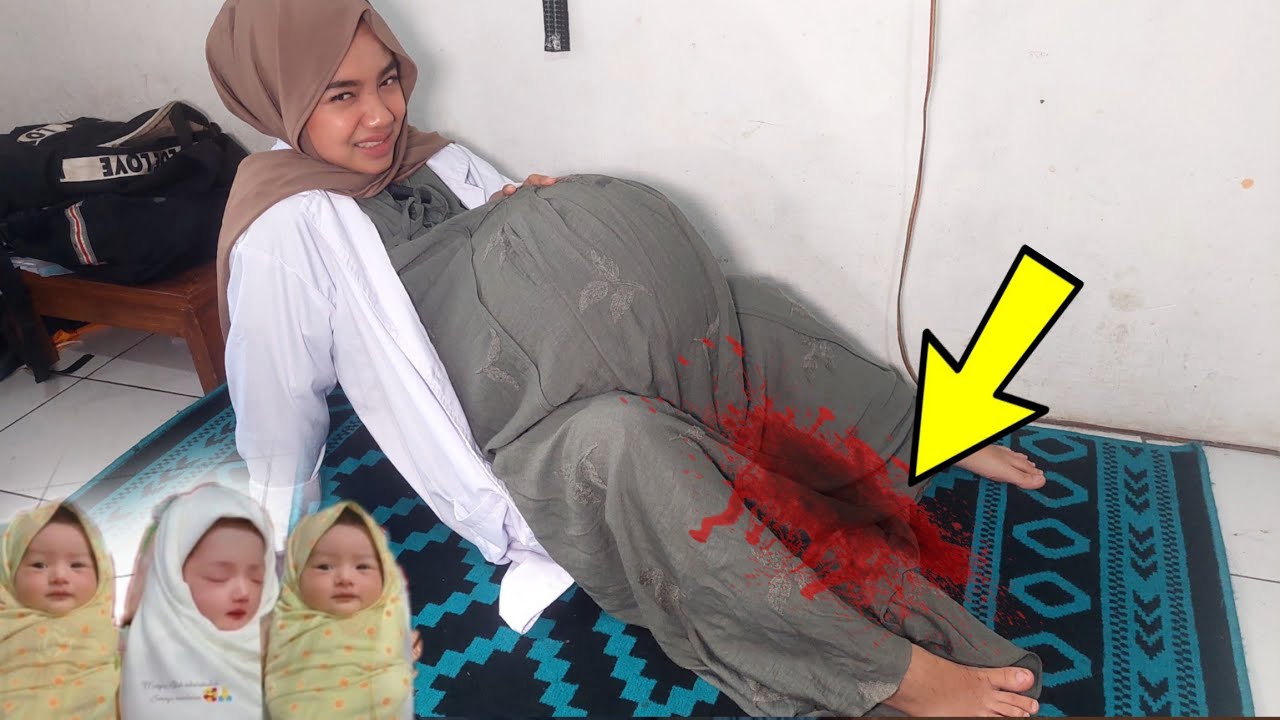 KAGET‼️IBU HAMIL TIBA2 KONTRAKSI SAMPAI MELAHIRKAN BAYI TANPA BIDAN SECARA NORMAL