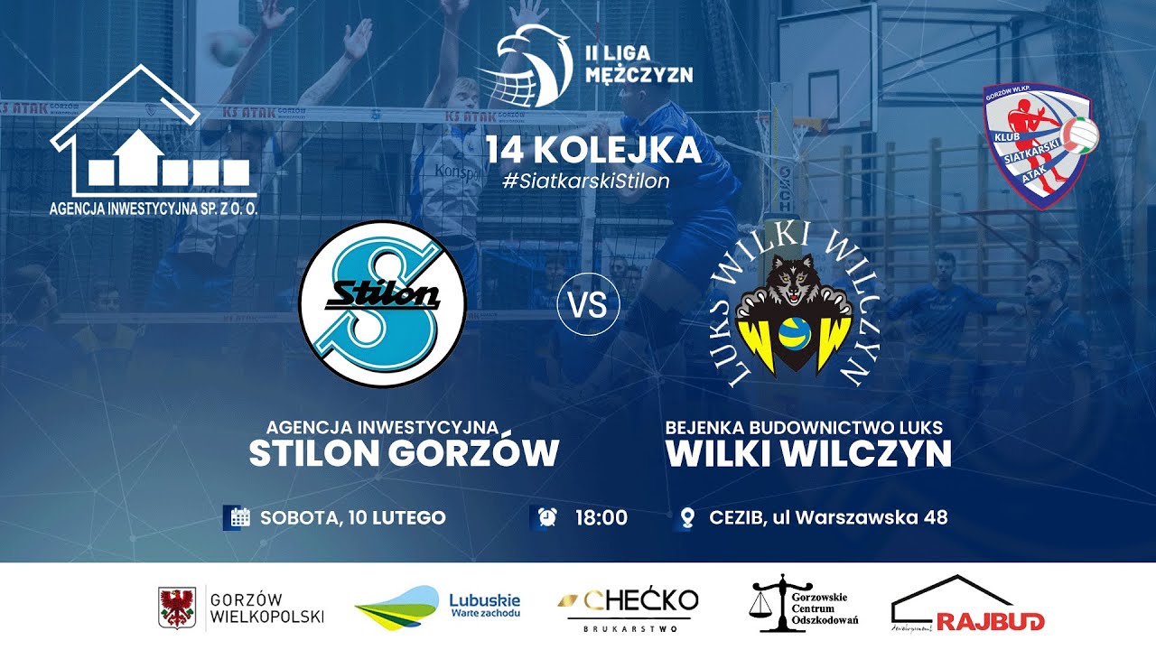 🔴LIVE: Agencja Inwestycyjna Stilon Gorzów - Bejenka Budownictwo LUKS Wilki Wilczyn | 14 kolejka