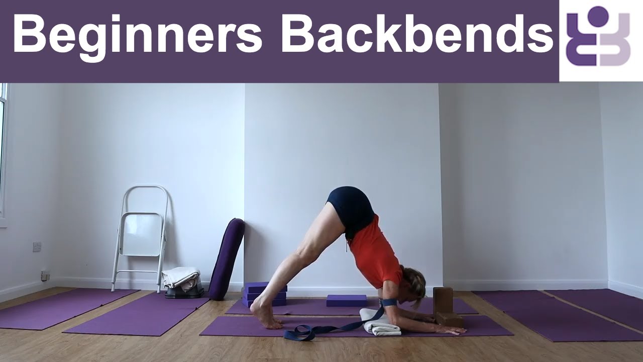 Iyengar Yoga - Backbends for Beginners. One Hour Class