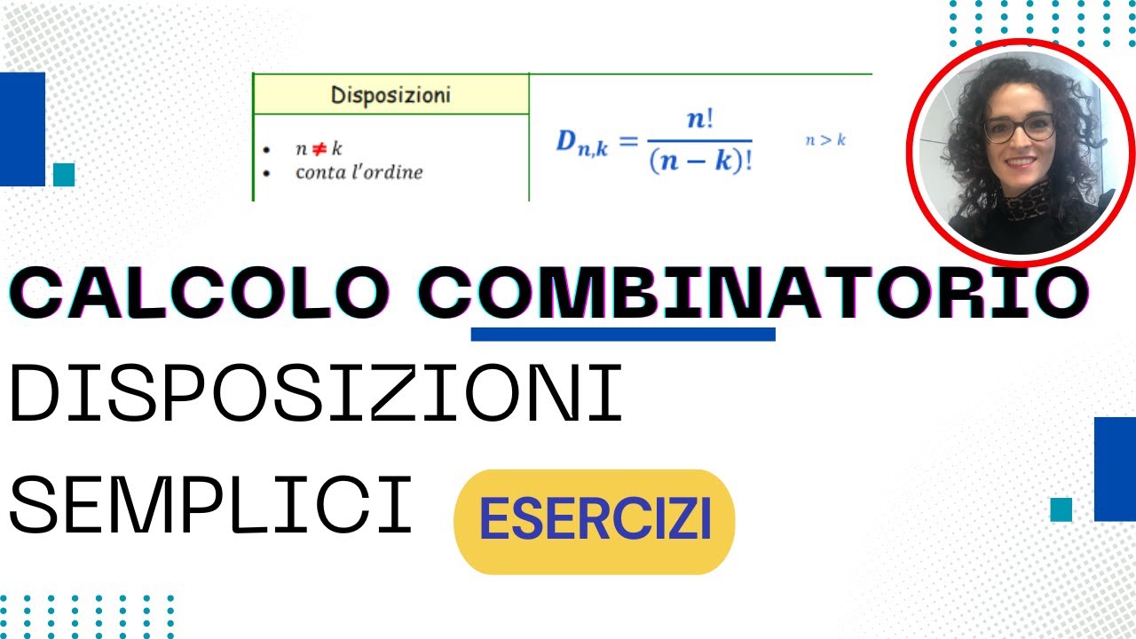 DISPOSIZIONI SEMPLICI