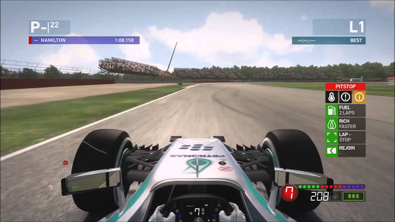 F1 2014 Silverstone Hotlap + Setup