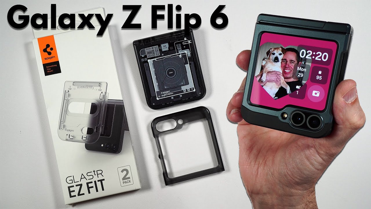 Galaxy Z Flip 6 SPIGEN Cases & Screen Protector - Drop & Scratch Tests
