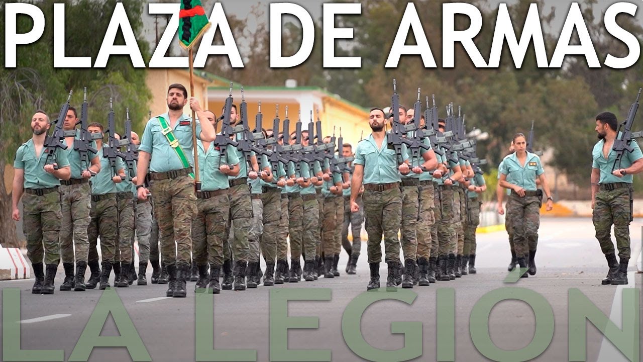 ENSAYOS Y VIDA en la PLAZA DE ARMAS, Base Álvarez de Sotomayor - LA LEGIÓN