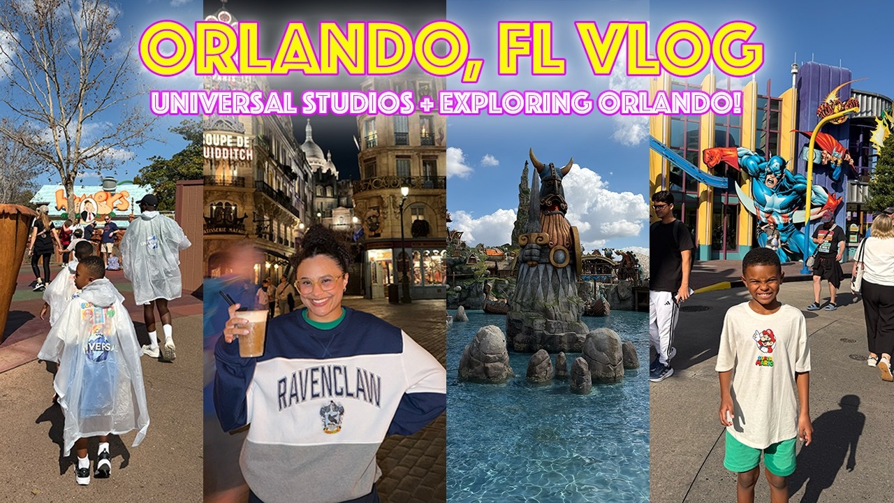 FAMILY VACATION in Orlando, FL ☀️🌎 | bookstores, coffee shops, universal studios