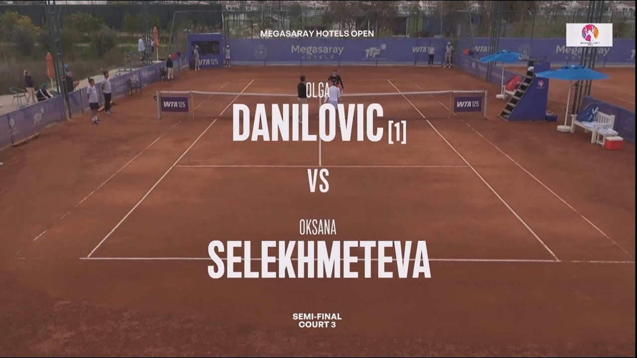 Olga Danilovic SRB vs Oksana Selekhmeteva   -  HighLights