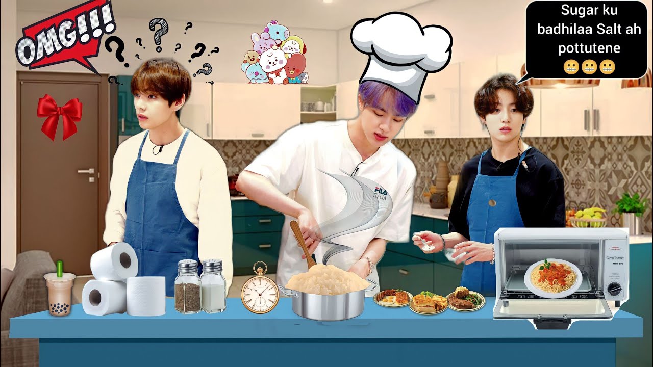 “Taekook irritates Jin” Tamil Dubbed | BTS Run Ep. 102 (Part-1)