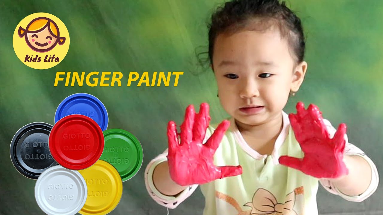 Learn Colors Finger Paint