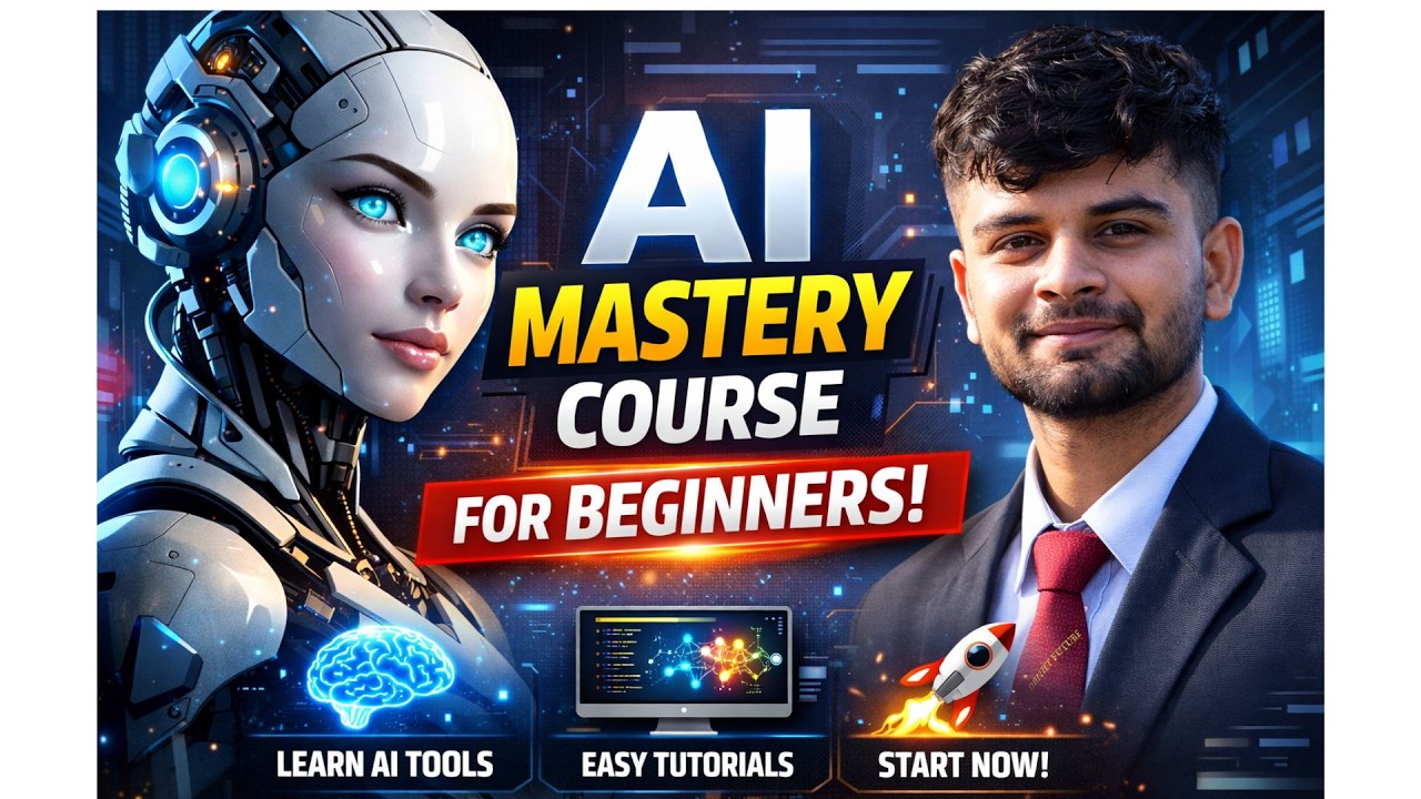 AI Mastery for Beginners | Learn AI Tools, Prompt Engineering & Automation (Step-by-Step Guide) #ai