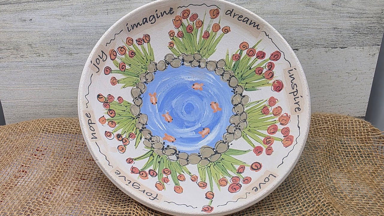 Appling Underglaze Transfers on a Bisqueware Bowl.  Painting with Amaco Velvet Underglazes. 10.22.25