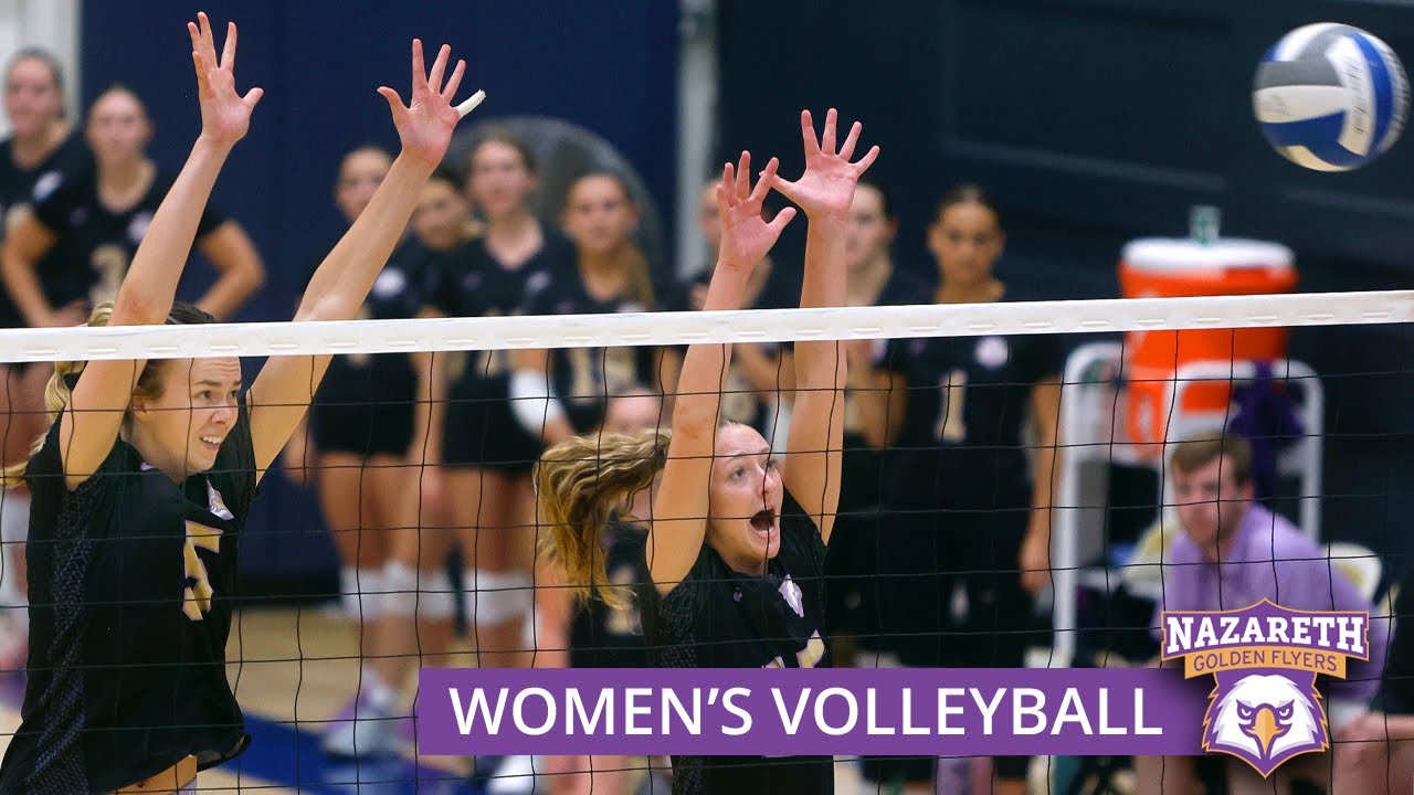 Nazareth University Women's Volleyball Team Video 2025-2026