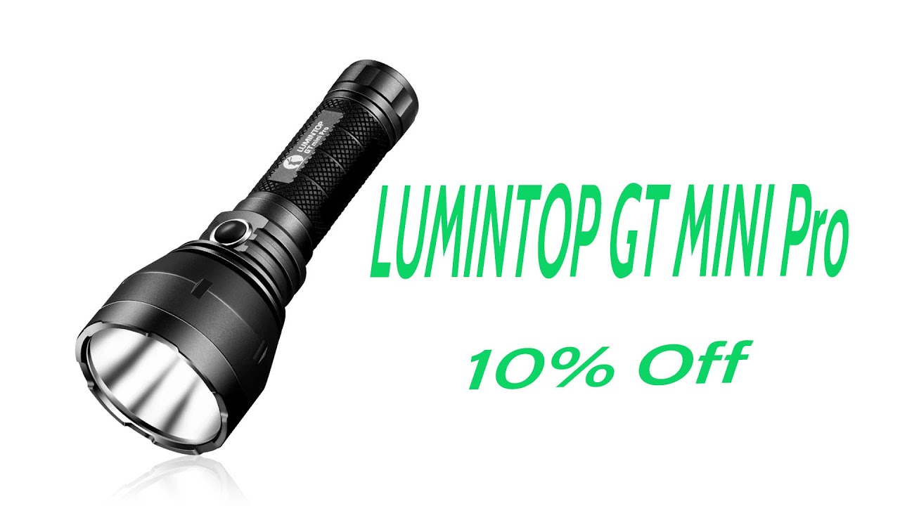 Lumintop GT mini Pro Outdoor&Camping lights 3500 lumens EDC high intensity flashlight