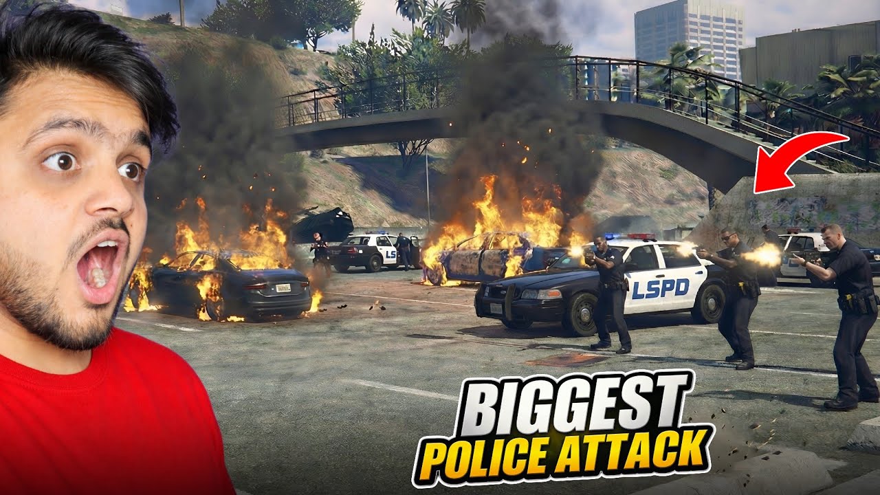 Mafia Tried to Kill Me Using Police in GTA 5 😱 #7 