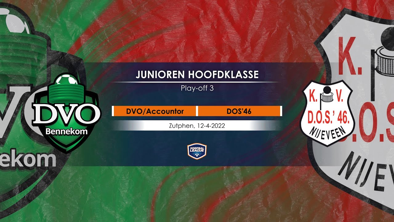 A-Junioren: DOS'46 A1 - DVO/Accountor A1  [PLAY-OFF 3]