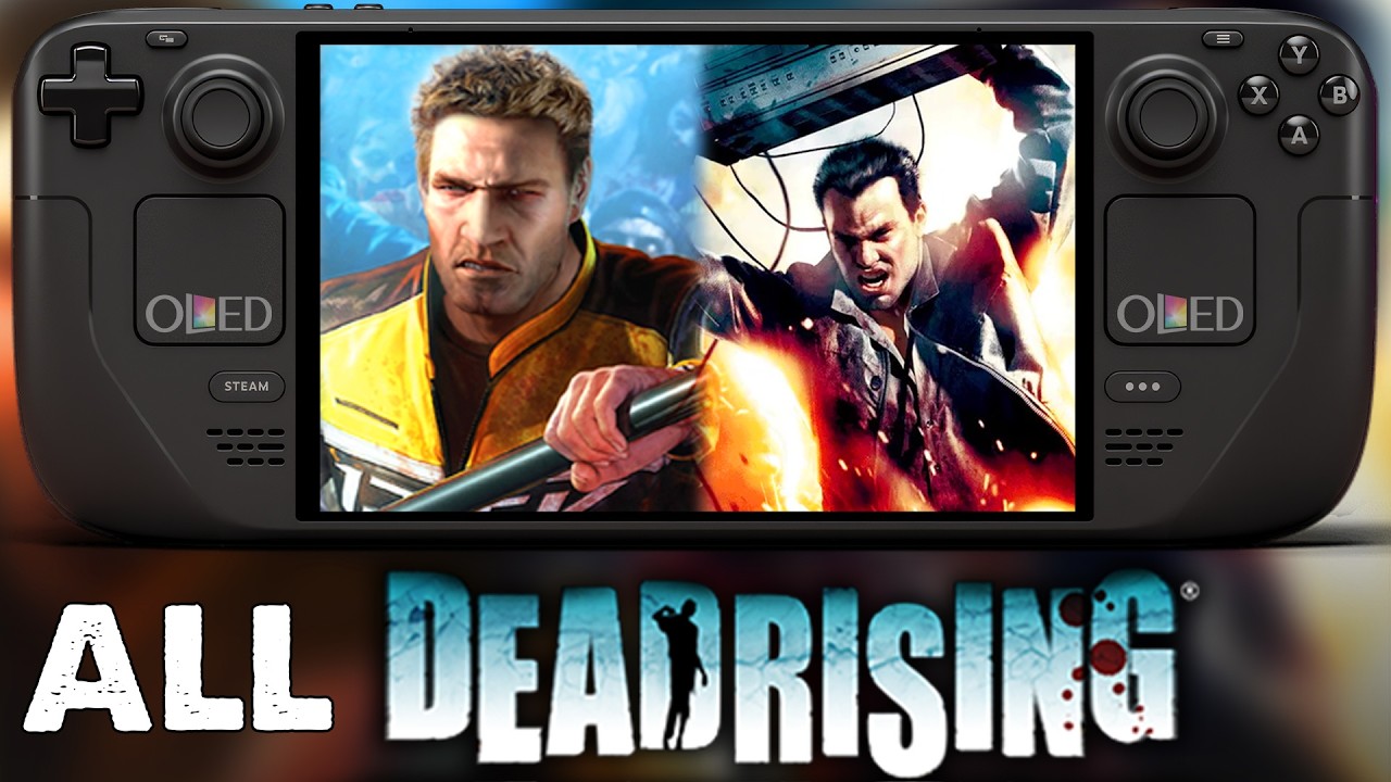 EVERY Dead Rising on OLED Steam Deck - Best Way To Play The Original - 1 2 3 4