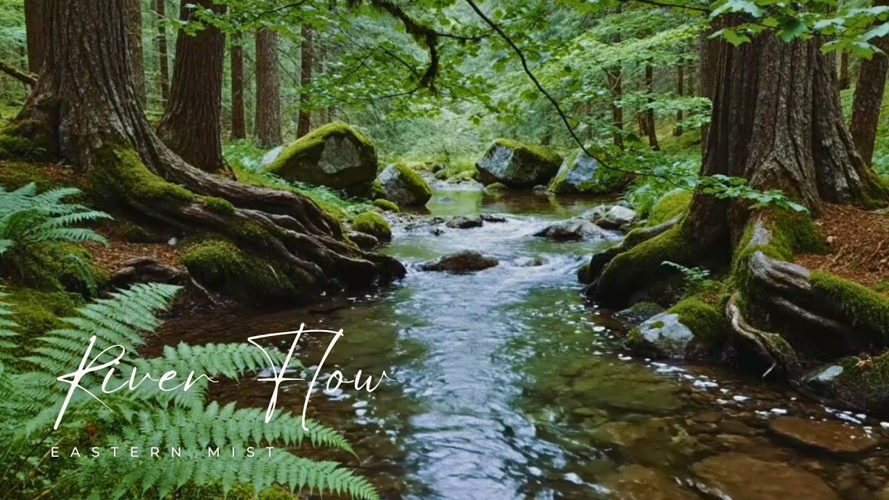 Gentle Forest River Flow | Deep Nature Ambience for Sleep & Focus