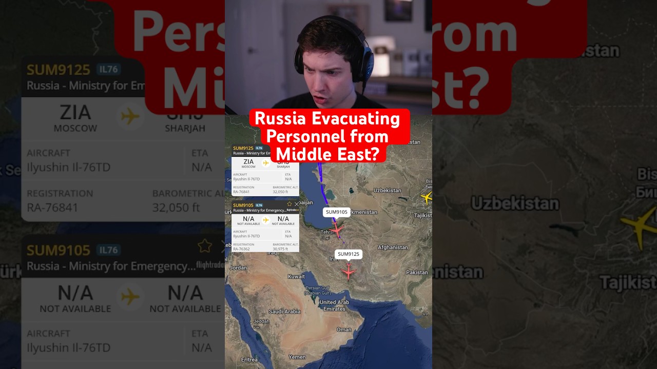 Russia Evacuating Personnel from Middle East?