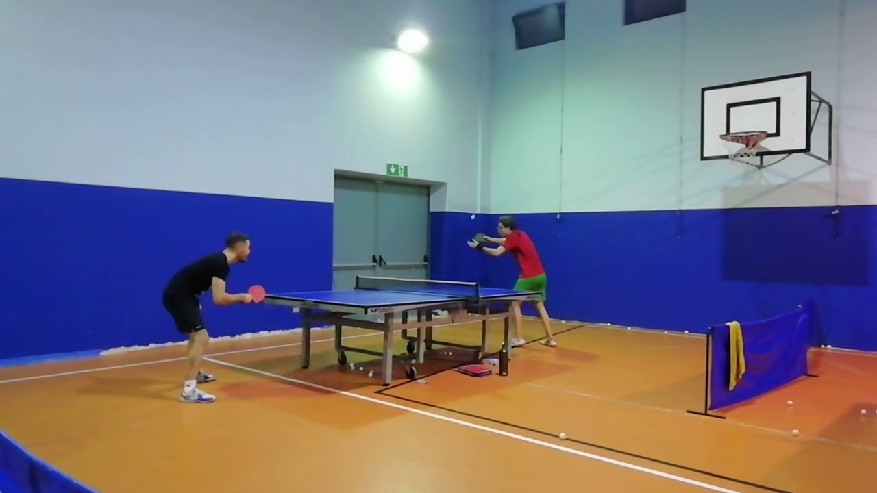Allenamento di Tennistavolo, sul controllo con commento + annuncio sui prossimi video